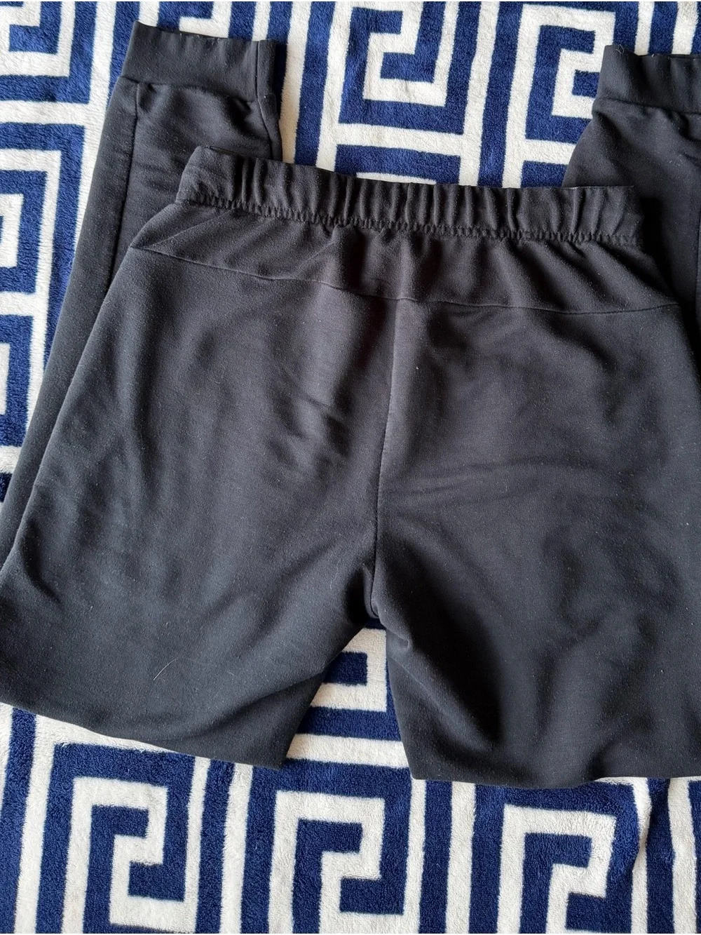 Bauer Black Kids Athletic Joggers with Logo